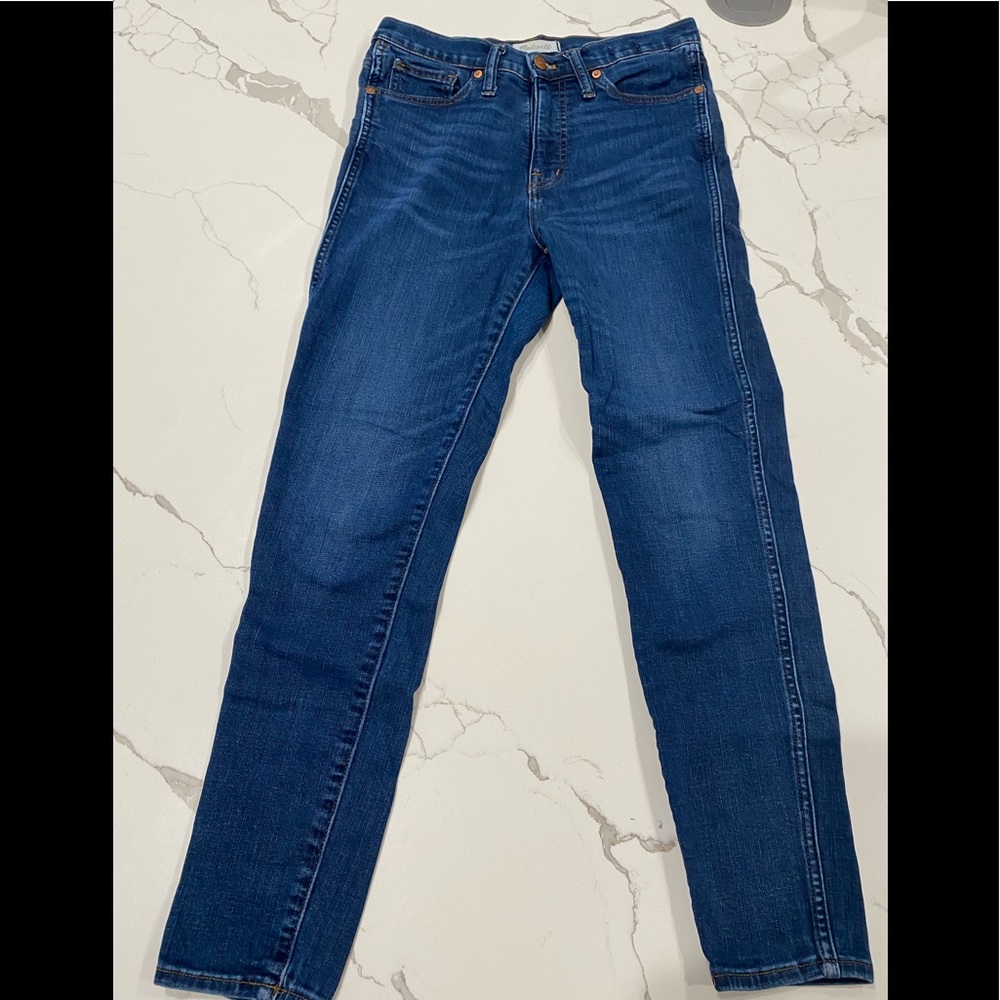 Madewell 10” High Rise Skinny Size 28